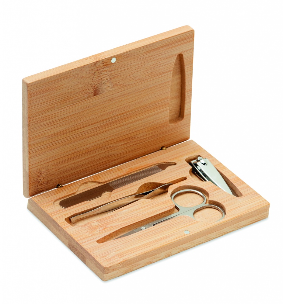 Logo trade promotional gifts image of: Manicure nail tool set