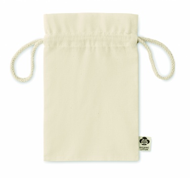 Logotrade promotional items photo of: Small organic cotton gift bag