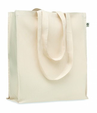 Logo trade promotional gifts picture of: Organic cotton shopping bag