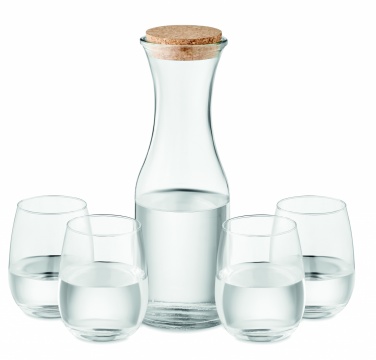 Logotrade advertising product image of: Set of recycled glass drink