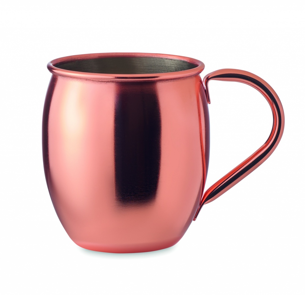 Logo trade promotional merchandise image of: Cocktail copper mug 400 ml