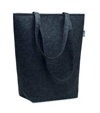 Logo trade corporate gifts picture of: RPET felt event/shopping bag