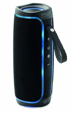 Logotrade promotional gift image of: 2x5 LED Wireless speaker IPX4