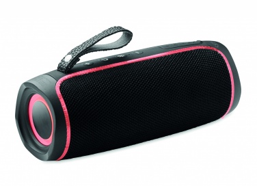 Logo trade business gift photo of: 2x5 LED Wireless speaker IPX4