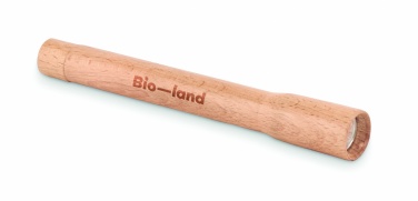 Logotrade advertising product image of: Wooden torch with COB light