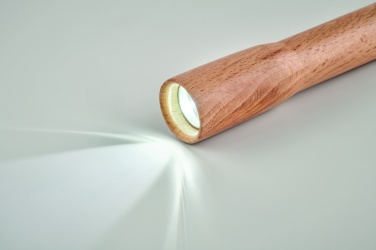 Logotrade promotional giveaways photo of: Wooden torch with COB light