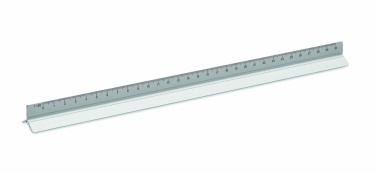 Logo trade promotional merchandise photo of: 30cm Ruler in aluminium
