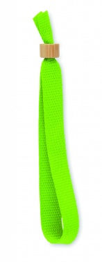 Logotrade promotional merchandise image of: RPET polyester wristband