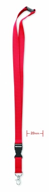 Logo trade promotional gifts picture of: Lanyard cotton 20mm