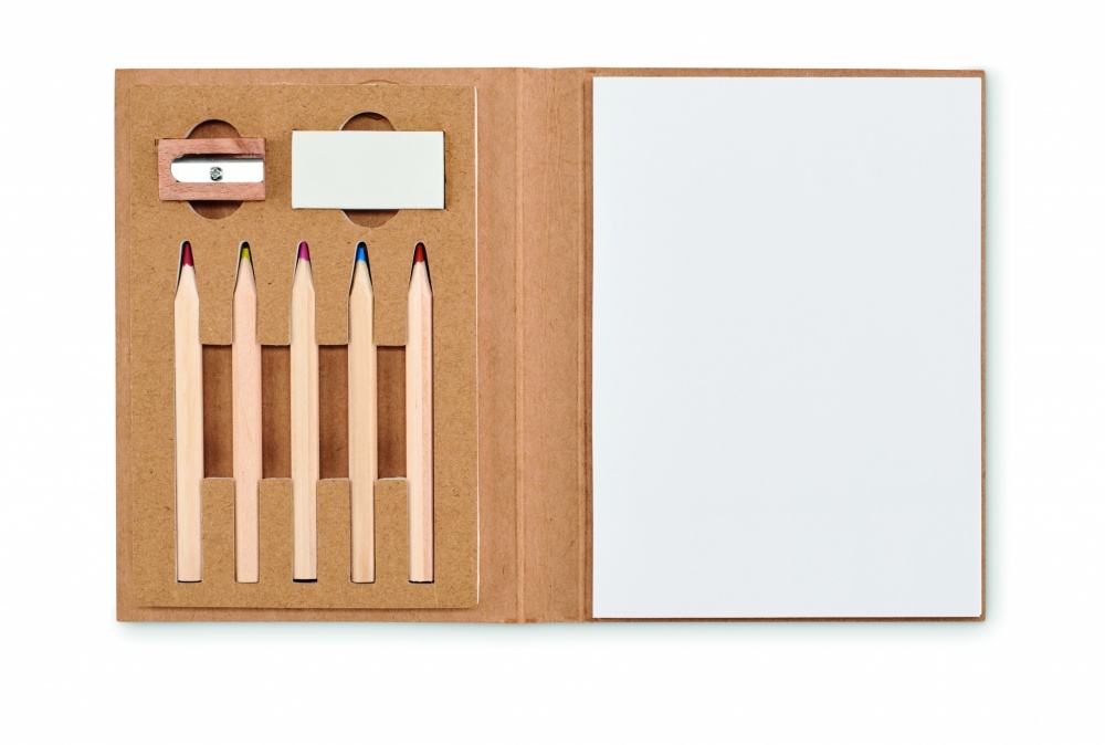 Logo trade advertising products picture of: Kids 60 sheet drawing set