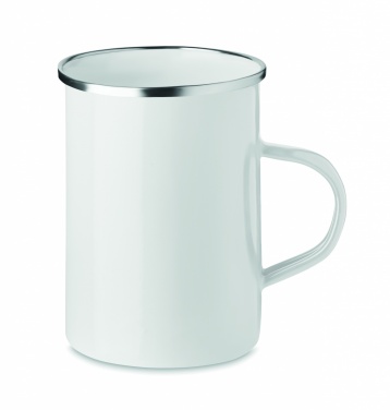 Logotrade promotional gift picture of: Metal mug with enamel layer