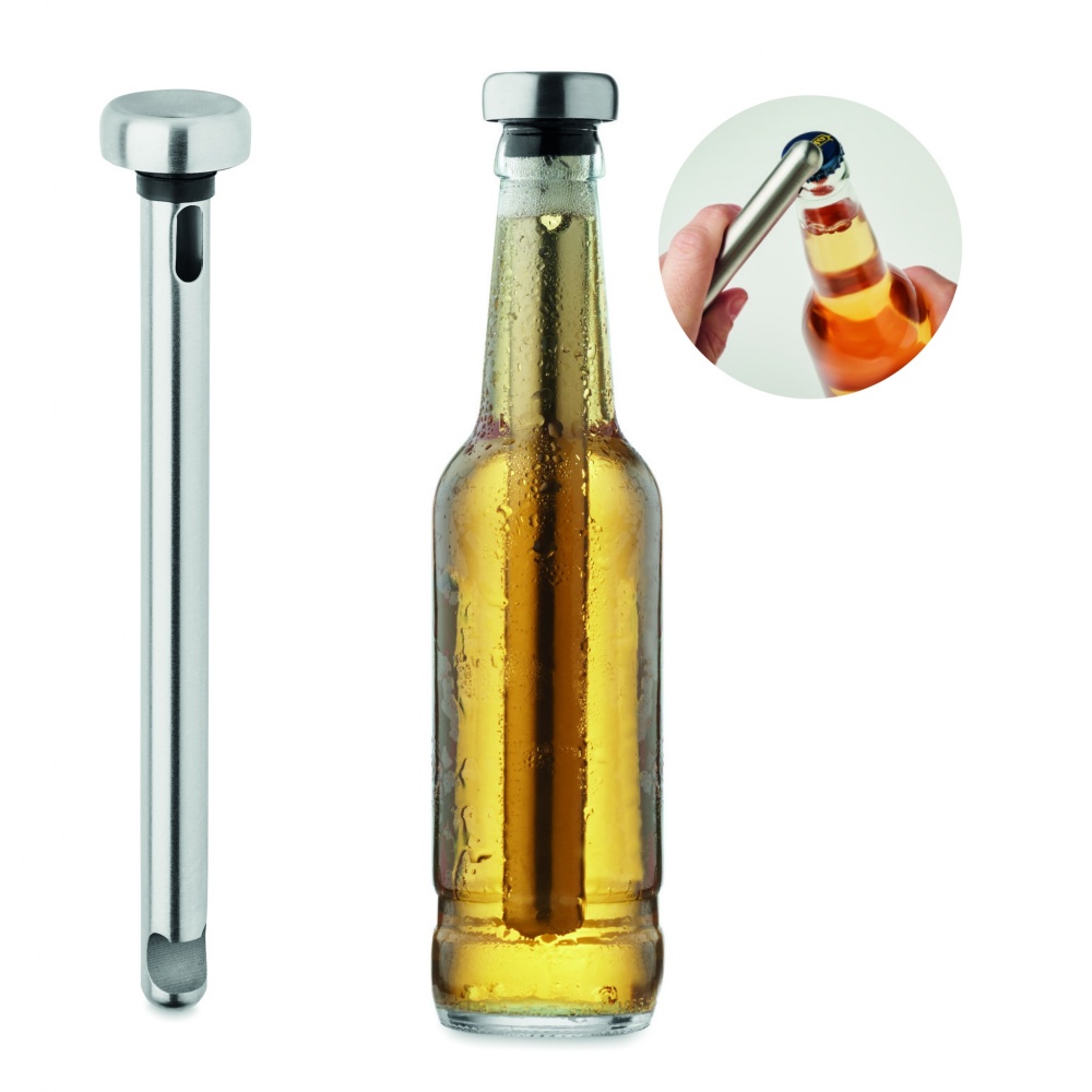 Logotrade promotional gift picture of: Bottle opener chiller stick