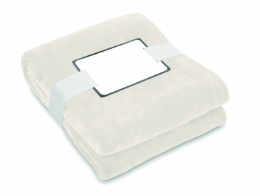 Logo trade corporate gift photo of: RPET fleece blanket 280 gr/m²