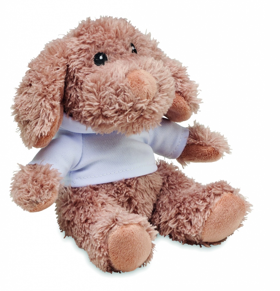 Logo trade promotional products image of: Dog plush wearing a hoodie