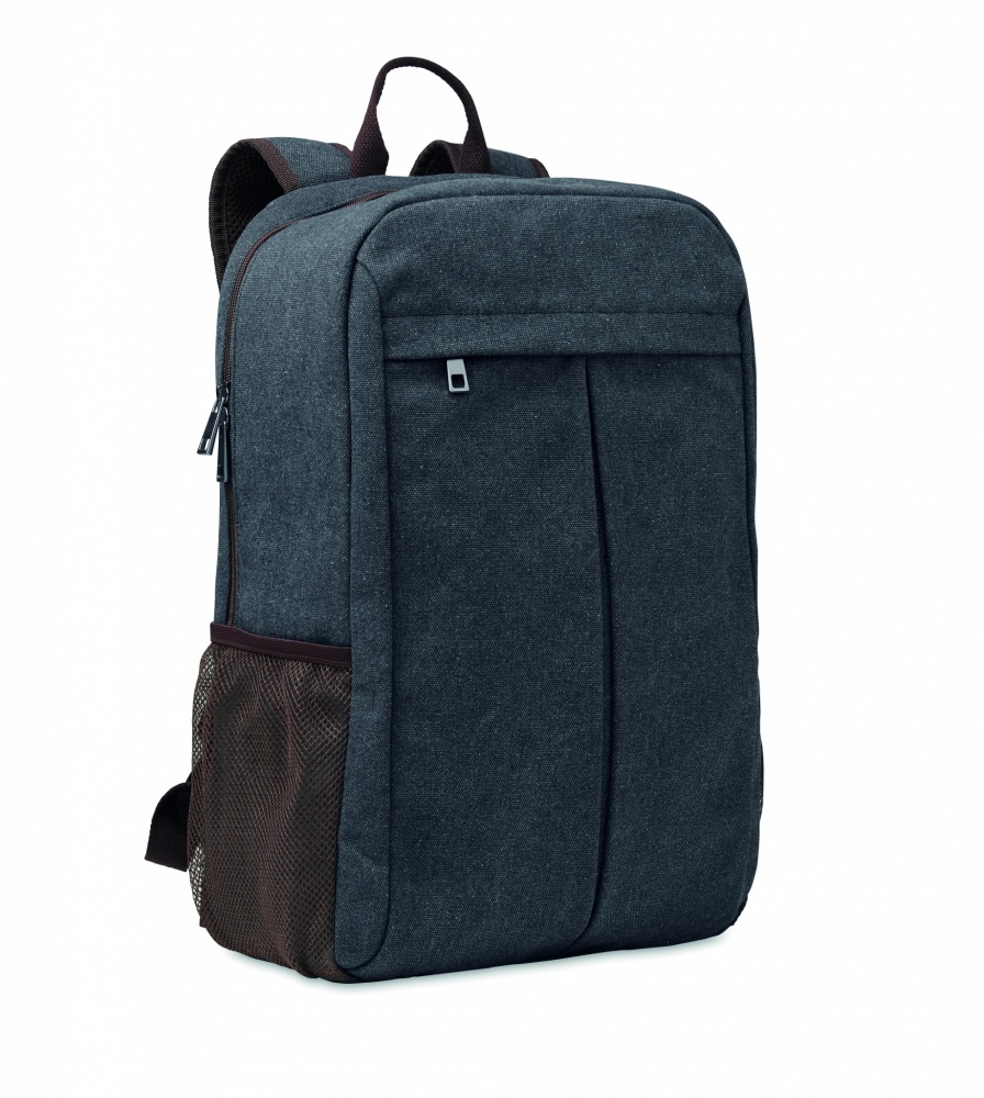 Logo trade promotional item photo of: Laptop backpack in canvas