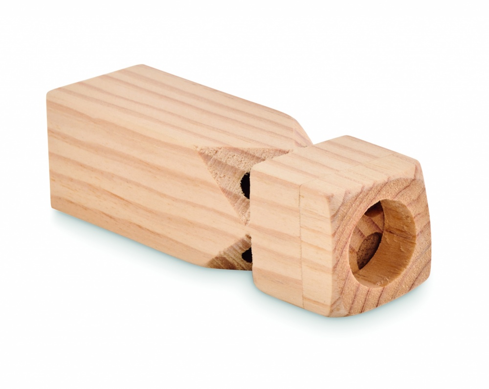 Logotrade business gift image of: Wooden train whistle