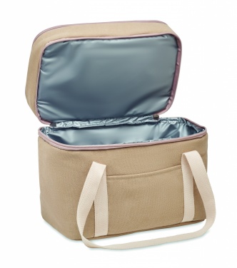 Logotrade corporate gift image of: Cooler bag canvas 320 gr/m²