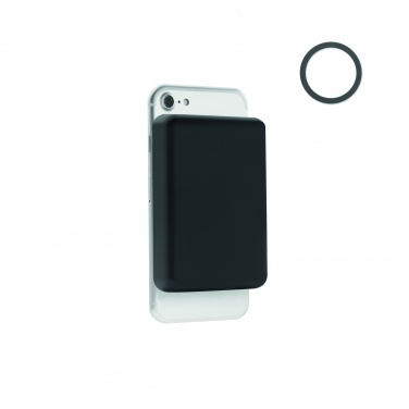 Logotrade advertising product picture of: Magnetic wireless charger 15W powerbank 5000 mAh