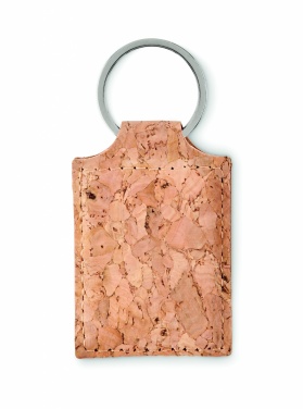 Logotrade corporate gift picture of: Rectangular cork key ring Imatra