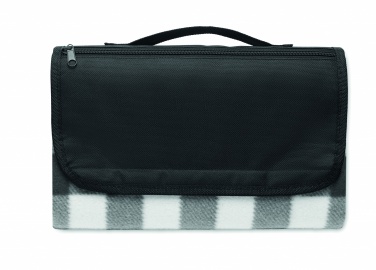 Logo trade corporate gifts picture of: RPET fleece blanket 150 gr/m²