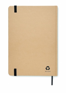 Logotrade promotional giveaways photo of: A5 recycled carton notebook