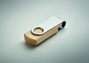 Logotrade advertising product picture of: Techmate bamboo USB 16GB       MO6898-40