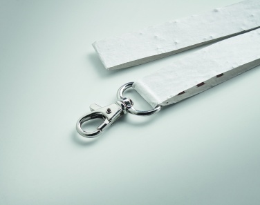 Logotrade promotional product image of: Seed paper lanyard w/hook