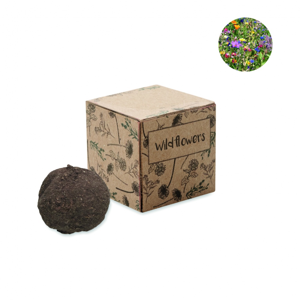 Logotrade promotional gift picture of: Seed bomb growing kit