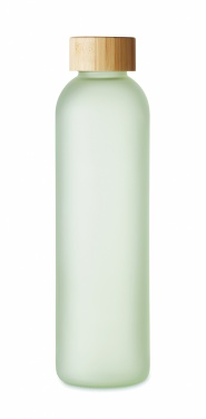 Logo trade business gifts image of: Sublimation glass bottle 650ml