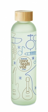Logo trade promotional giveaway photo of: Sublimation glass bottle 650ml
