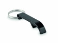 Recycled aluminium key ring Nokia, Black