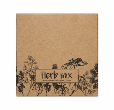 Logo trade promotional giveaways image of: Herb seeds tape 3 meter
