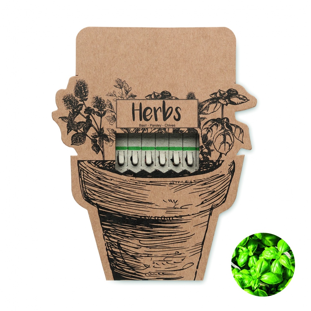 Logo trade promotional product photo of: Herb seeds sticks