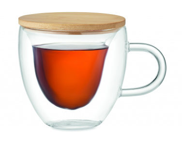 Logotrade promotional products photo of: Double wall borosilicate glass