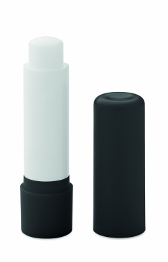 Logo trade corporate gifts image of: Vegan lip balm in recycled ABS