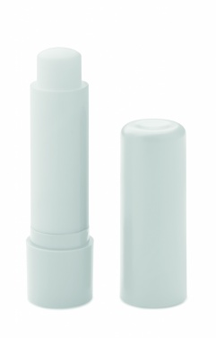 Logo trade advertising product photo of: Vegan lip balm in recycled ABS