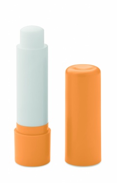 Logo trade promotional gift photo of: Vegan lip balm in recycled ABS
