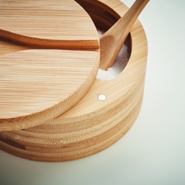 Logotrade promotional item image of: Salt and pepper bamboo box