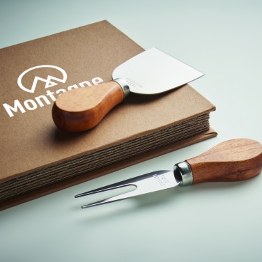 Logotrade promotional item picture of: Set of 4 cheese knives