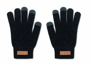 Logotrade promotional gift image of: RPET tactile gloves