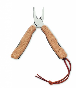 Logo trade promotional item photo of: Multi tool pocket knife cork