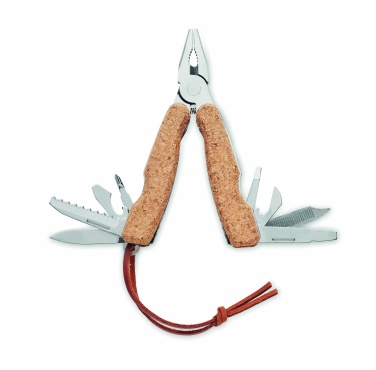 Logo trade promotional gifts picture of: Multi tool pocket knife cork