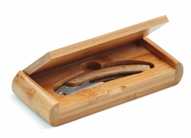 Logo trade promotional items picture of: Waiter's knife in bamboo