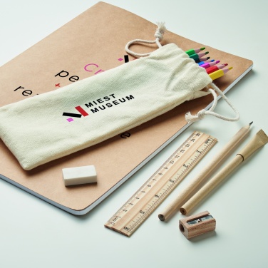 Logotrade promotional giveaways photo of: Kids drawing set in drawstring