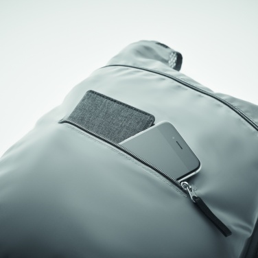 Logo trade promotional merchandise picture of: Foldable reflective sports bag
