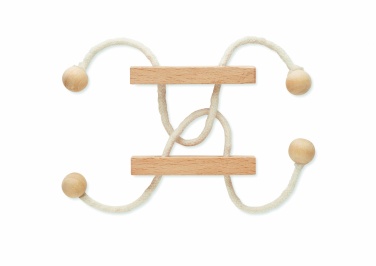 Logotrade promotional giveaway picture of: Wooden brain teaser rectangle