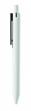 Logo trade promotional gifts picture of: Recycled ABS push button pen