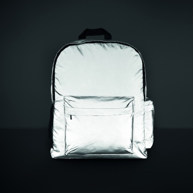 Logotrade promotional merchandise image of: High reflective backpack 190T
