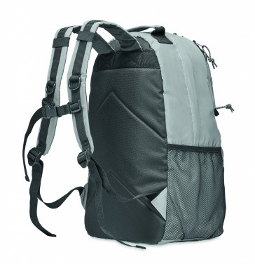 Logo trade corporate gifts image of: High reflective backpack 190T