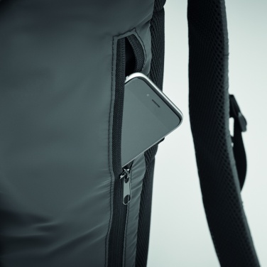 Logo trade promotional giveaways picture of: Backpack brightening 190T